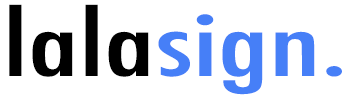 lalasign logo