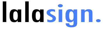 Lalasign logo